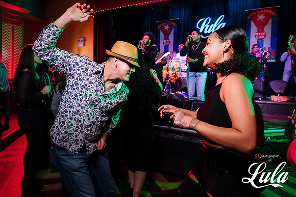 Friday night at Lula Lounge