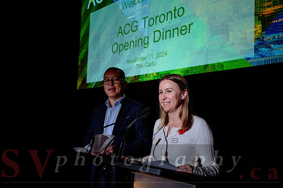 ACG Toronto - Openning Dinner