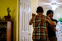 Salsa night at the Professor's house