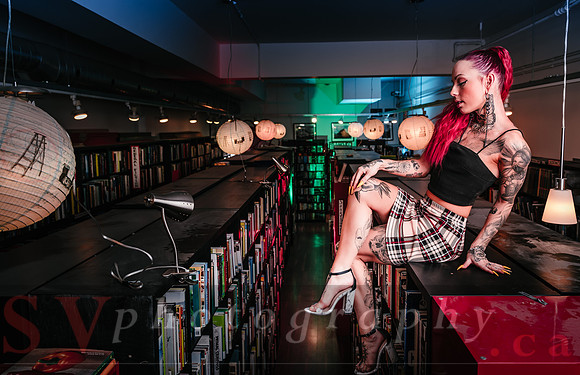 Yoga on the stacks