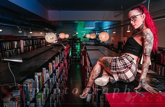 Yoga on the stacks