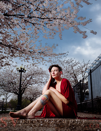 Lady in Red
