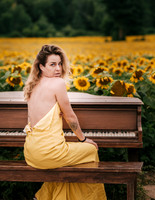 At the Sunflower Farm