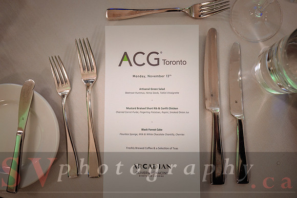 ACG Toronto Gala Dinner