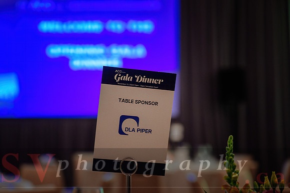 ACG Toronto Gala Dinner