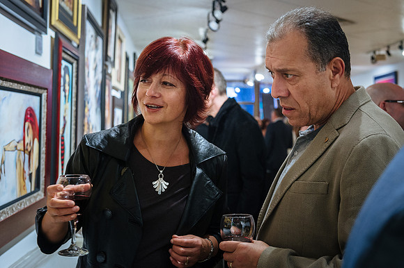 Todd White Art Show at Liss Gallery