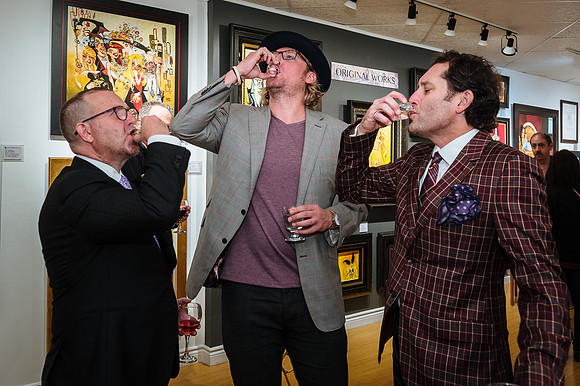 Todd White Art Show at Liss Gallery