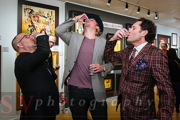 Todd White Art Show at Liss Gallery