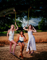 Girls at the Farm