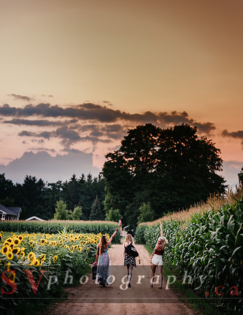 Girls at the Farm