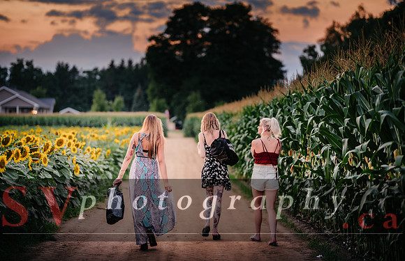 Girls at the Farm