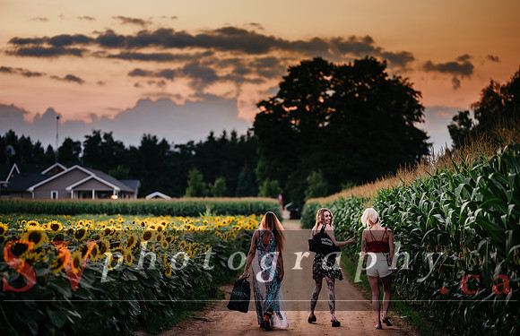 Girls at the Farm