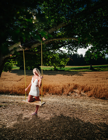 Girls at the Farm