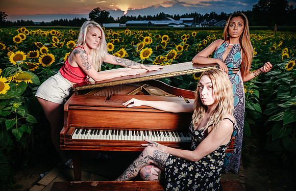 Girls at the Farm