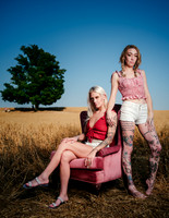 Girls at the Farm