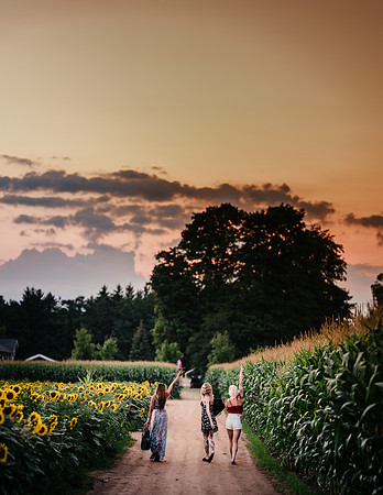 Girls at the Farm