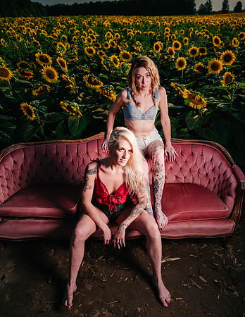 Girls at the Farm