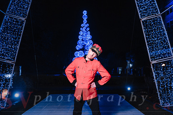 Christmas At The Castle with Holiday Lights