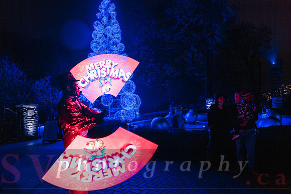 Christmas At The Castle with Holiday Lights