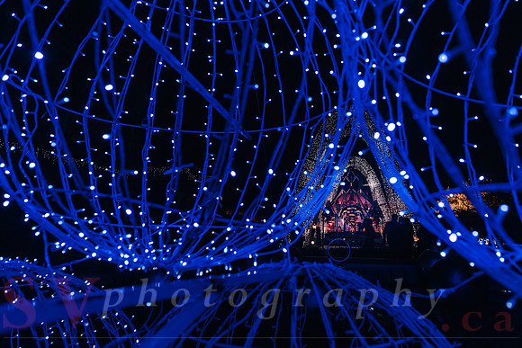 Christmas At The Castle with Holiday Lights