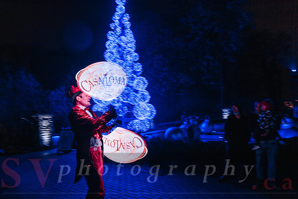 Christmas At The Castle with Holiday Lights