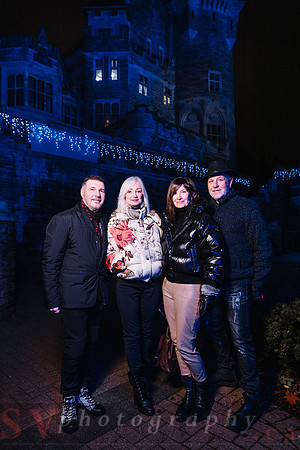 Christmas At The Castle with Holiday Lights