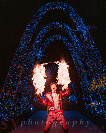 Christmas At The Castle with Holiday Lights