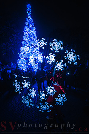 Christmas At The Castle with Holiday Lights