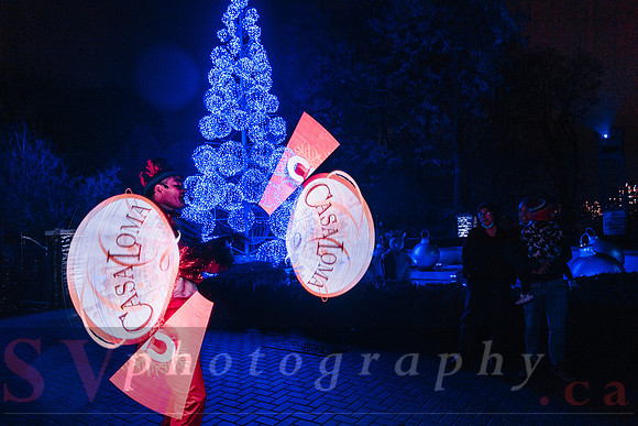 Christmas At The Castle with Holiday Lights