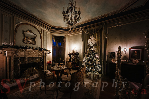 Christmas At The Castle with Holiday Lights
