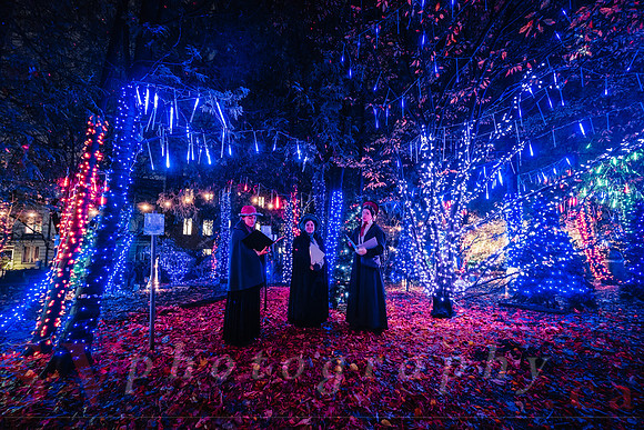 Christmas At The Castle with Holiday Lights