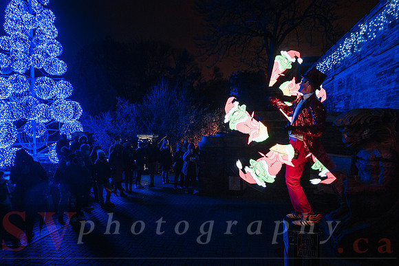 Christmas At The Castle with Holiday Lights
