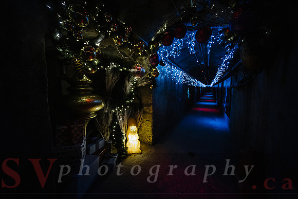 Christmas At The Castle with Holiday Lights