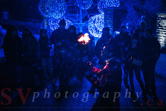 Christmas At The Castle with Holiday Lights