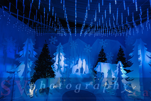 Christmas At The Castle with Holiday Lights