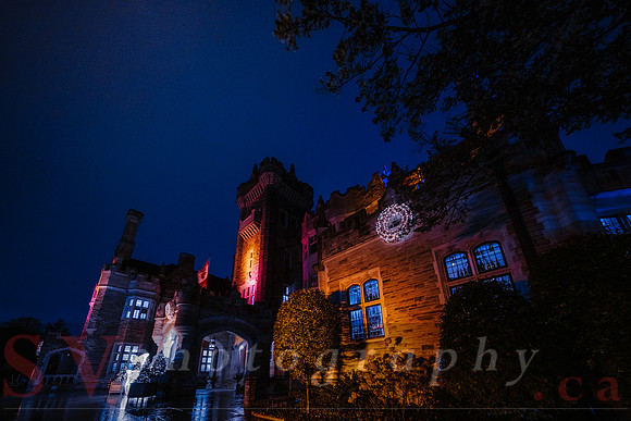 Christmas At The Castle with Holiday Lights