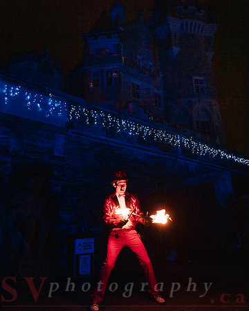 Christmas At The Castle with Holiday Lights