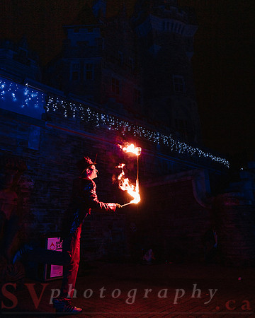 Christmas At The Castle with Holiday Lights