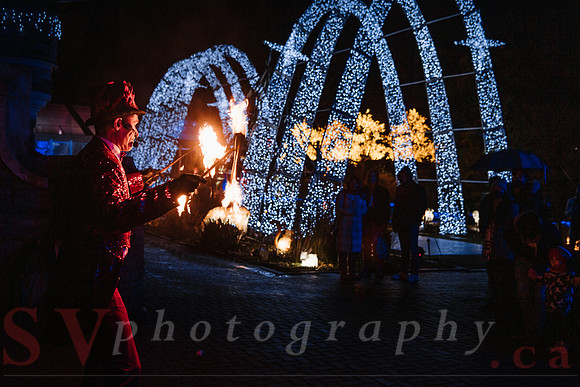 Christmas At The Castle with Holiday Lights