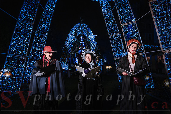 Christmas At The Castle with Holiday Lights