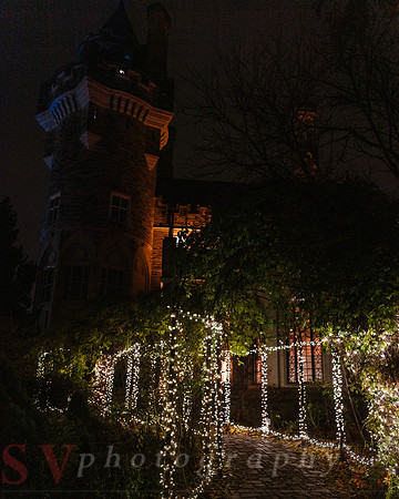 Christmas At The Castle with Holiday Lights
