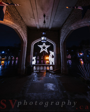 Christmas At The Castle with Holiday Lights