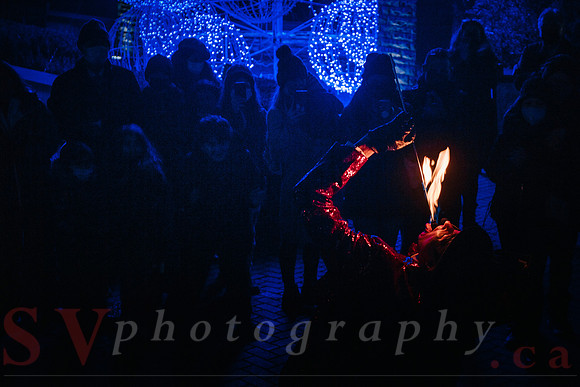 Christmas At The Castle with Holiday Lights