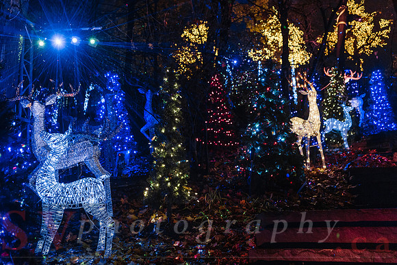 Christmas At The Castle with Holiday Lights