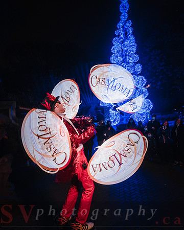 Christmas At The Castle with Holiday Lights
