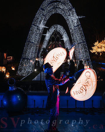 Christmas At The Castle with Holiday Lights