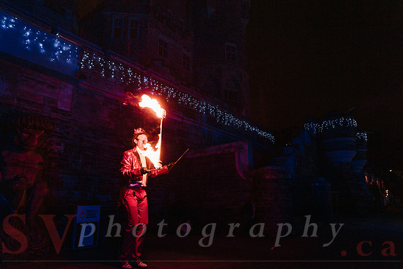 Christmas At The Castle with Holiday Lights