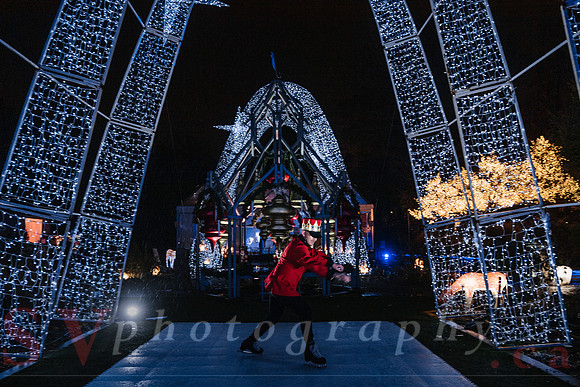 Christmas At The Castle with Holiday Lights