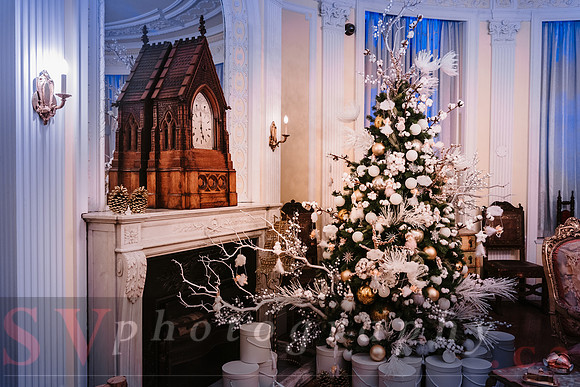 Christmas At The Castle with Holiday Lights