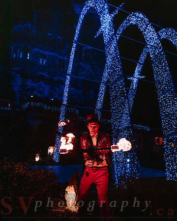 Christmas At The Castle with Holiday Lights